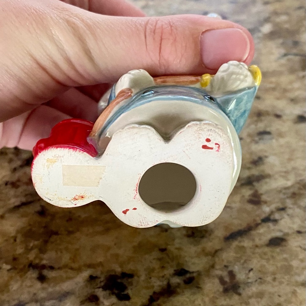 Vintage Porcelain Elephant Firefighter Figurine - Picture 5 of 5